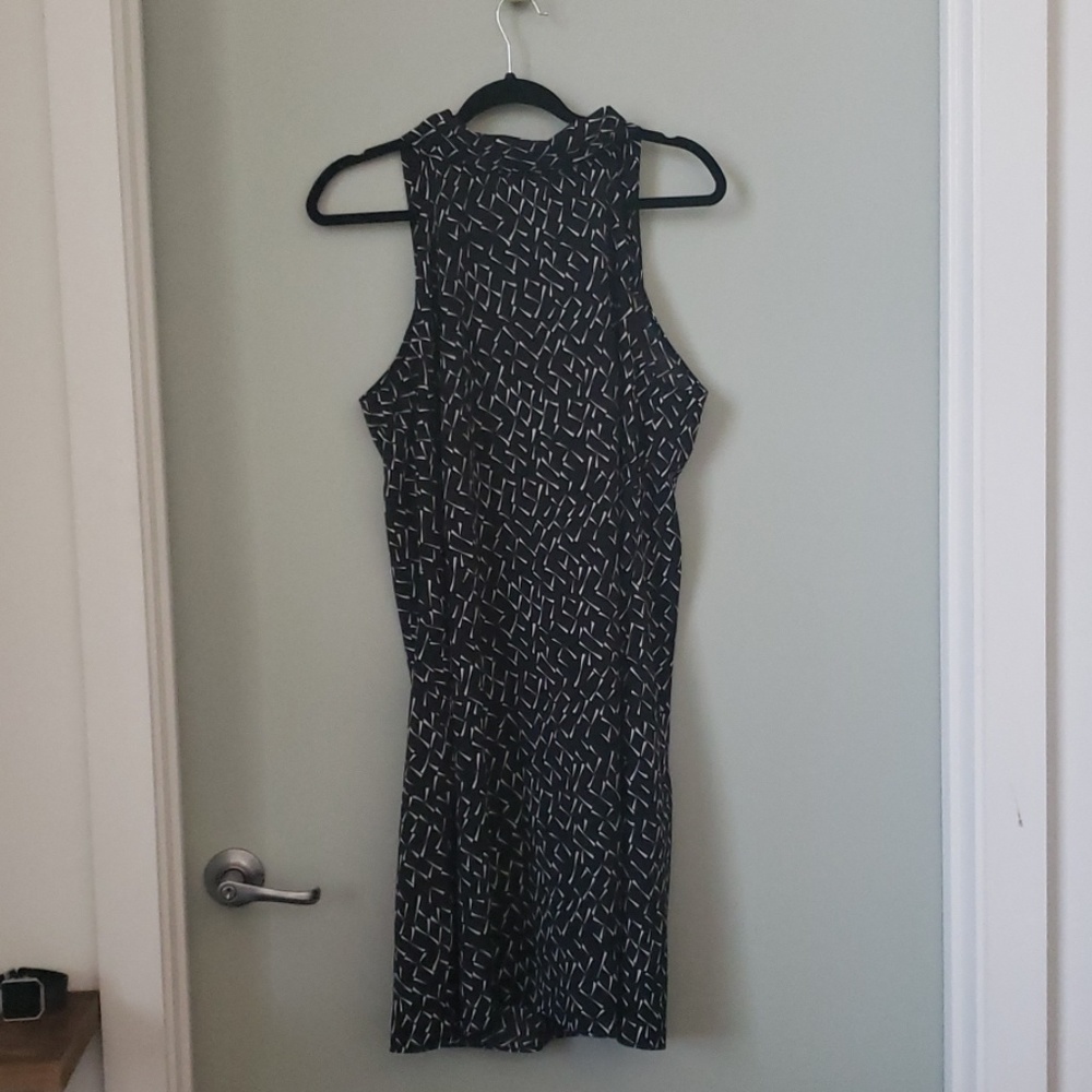 Black and white dress